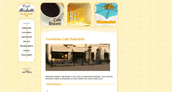 Desktop Screenshot of cafebisketti.fi